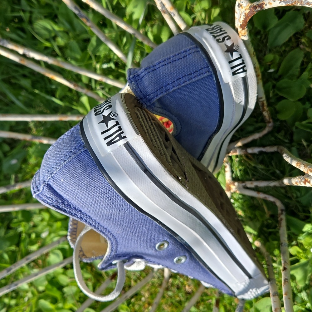 Converse ALL STAR Custom Chuck Taylor VIOLET NWOT Unisex. (BIN 006) - Picture 7 of 12